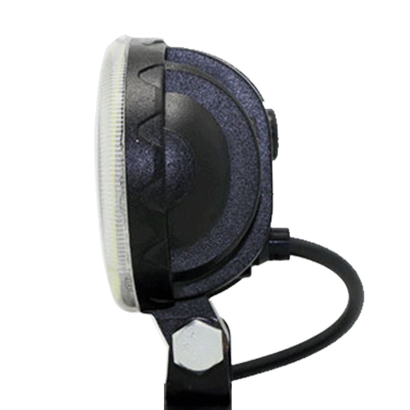 2pcs LED Motorcycle HeadLight Halo angel eyes Ring Motor Car 4D Lens Fog Lamp Work Flash light Auto spot light 12V 24V