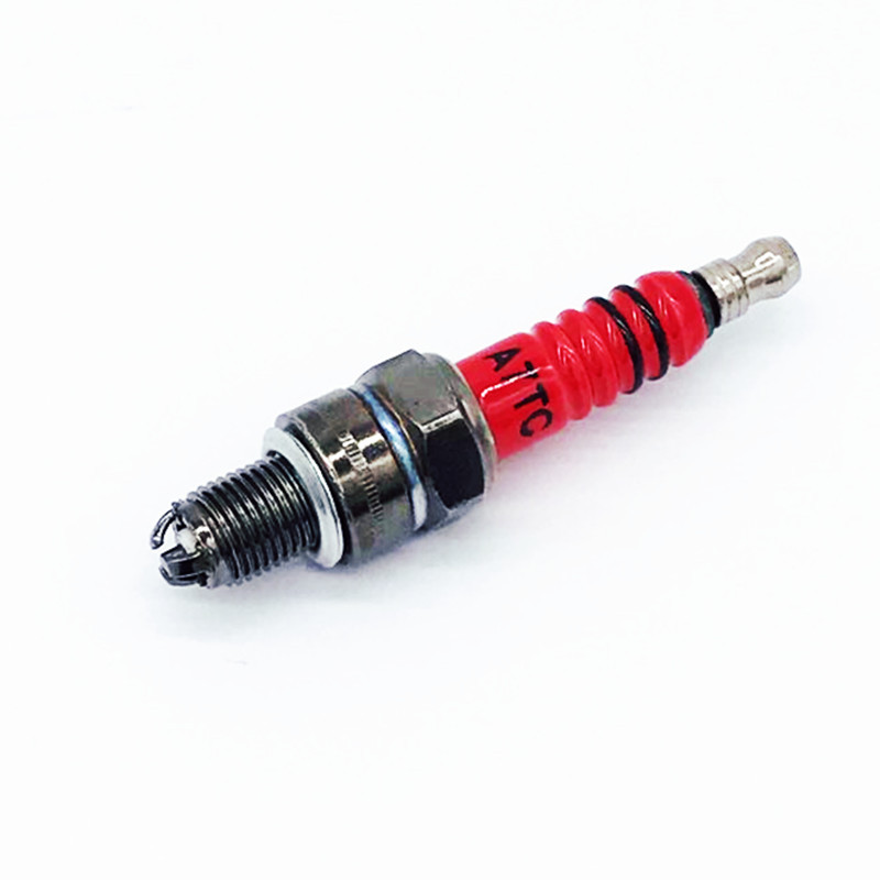 Spark Plug A7TC High Performance 3-Electrode For GY6 50cc-150cc Scooter Motorcycle 10mm Spark Plug Accessories