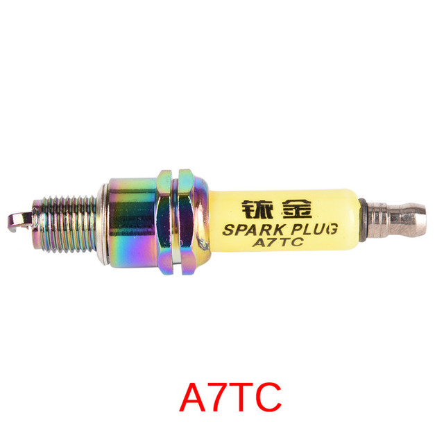 Motorcycle D8TC/A7TC Spark Plug For 150cc 200cc 250cc Pit Dirt Bike ATV Quad Motard Durable