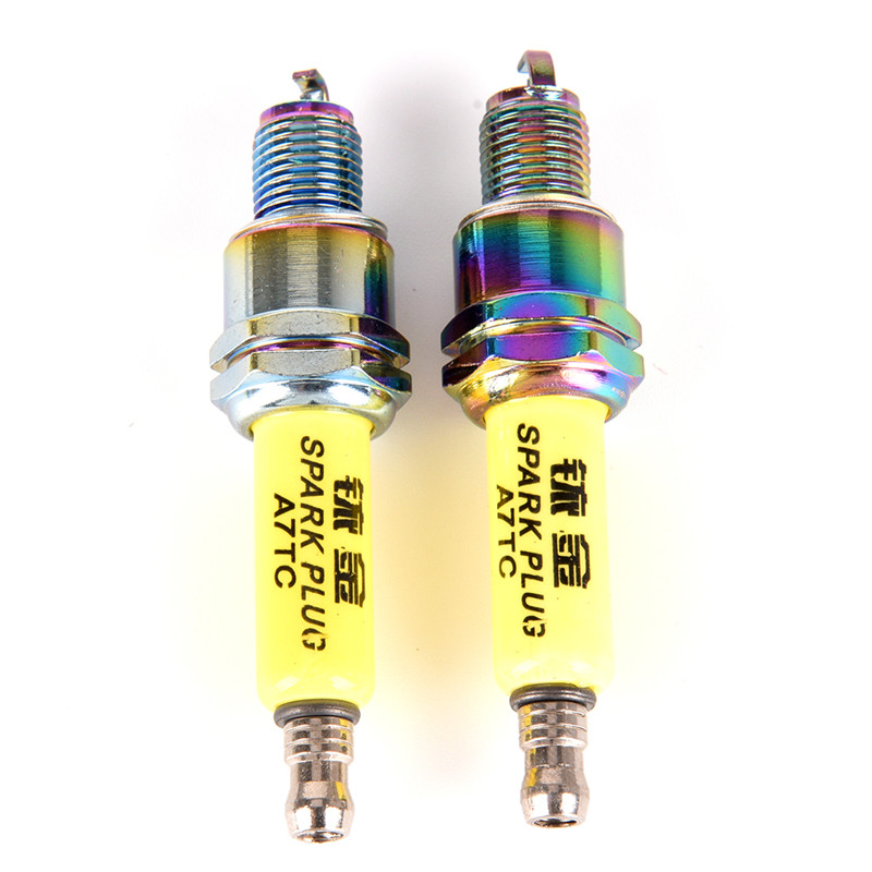 Motorcycle D8TC/A7TC Spark Plug For 150cc 200cc 250cc Pit Dirt Bike ATV Quad Motard Durable