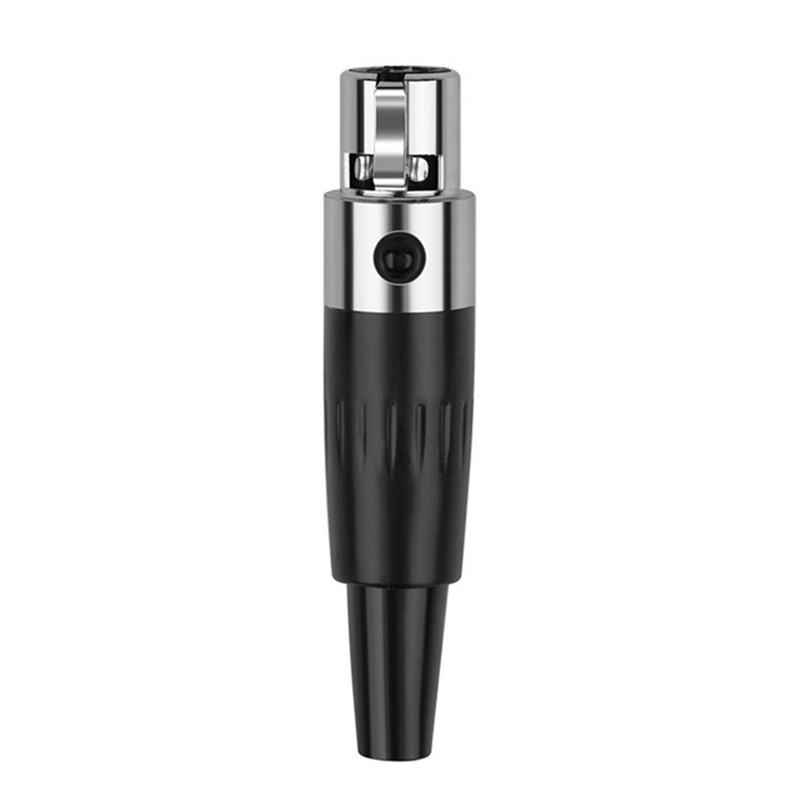 2pcs Mini XLR Connector Cannon Plug 3 Pin Female Adapter For K712 DT1990 AB-1266 LCD2 LCD4 Speaker Terminal Audio Jack Soldering