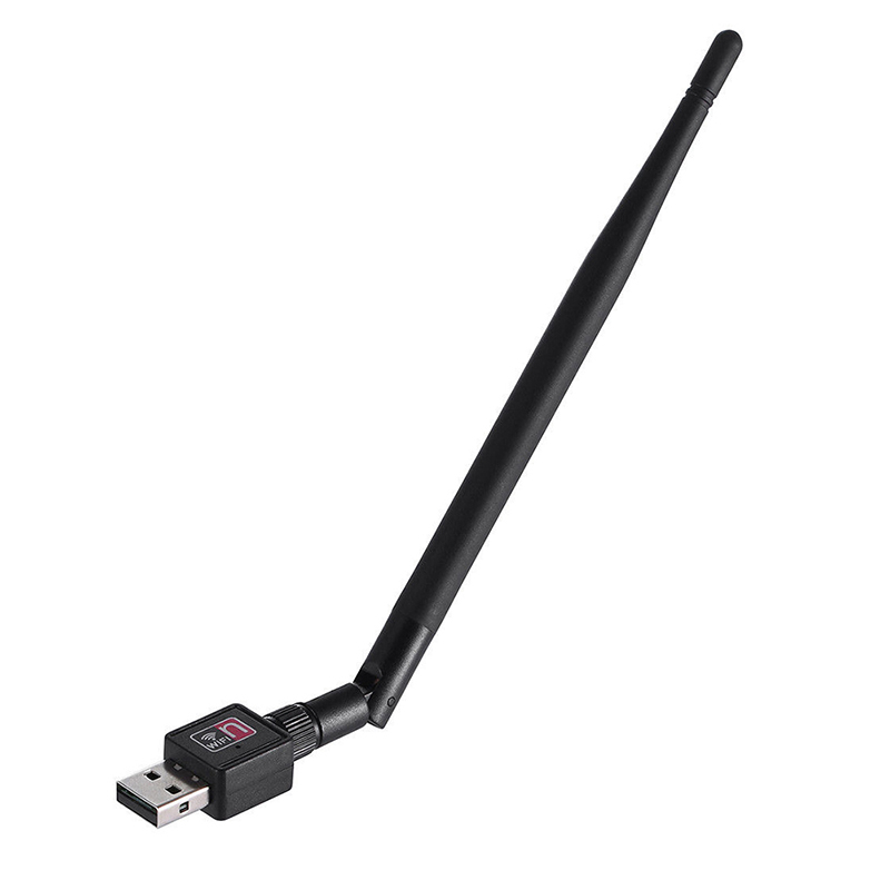 USB Wireless Wifi Adapter USB Ethernet Adapter Network Card wi-fi Receiver For Windows Mac PC Antenna version