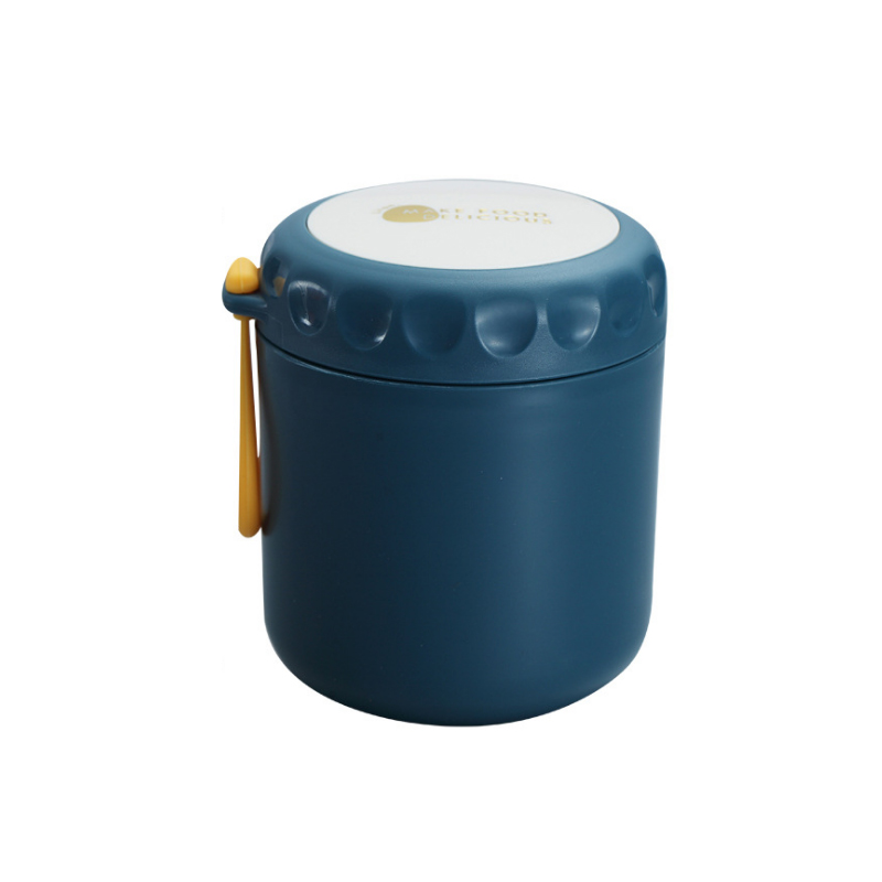400ml 304 Stainless Steel Mini Thermal Pot Portable Sealing Leak Proof Baby Milk Cup Fashion Soup Box