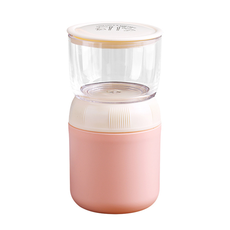 Portable Breakfast Oatmeal Cereal Nut Yogurt Salad Container Set with Lid Spoon Snack Cup Bento Food Soup Bowl Kitchen Lunch Box