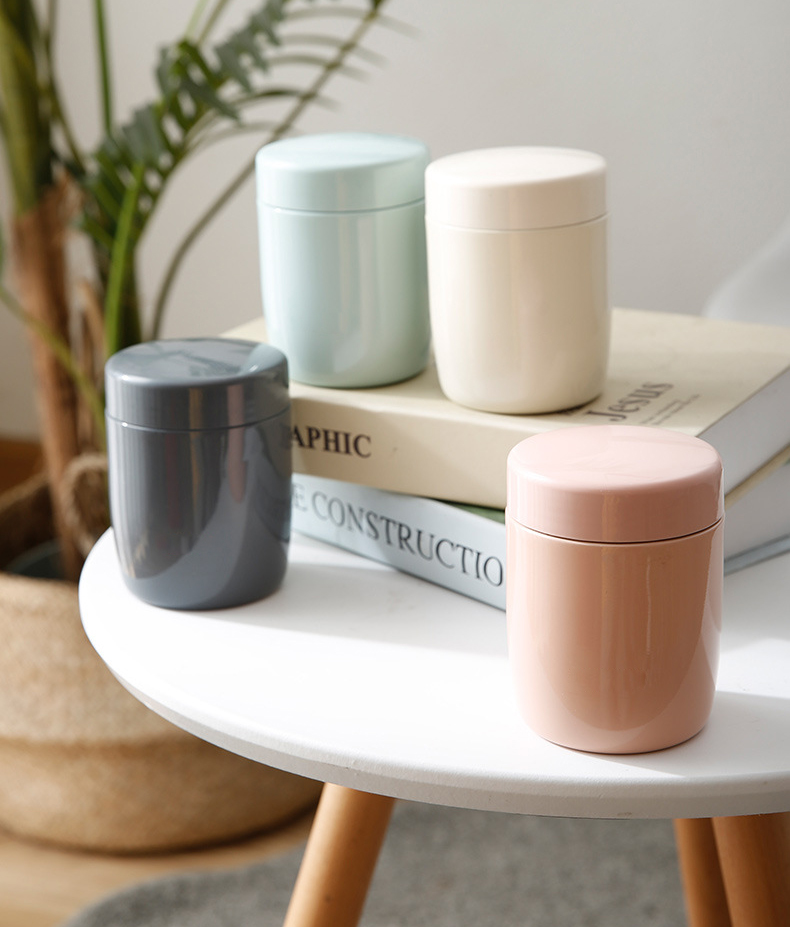 Mini Portable Leakproof Thermos Cups Stainless Steel Lunch Box 260ML Food Container Bento Box Food Soup Bottle for Kids