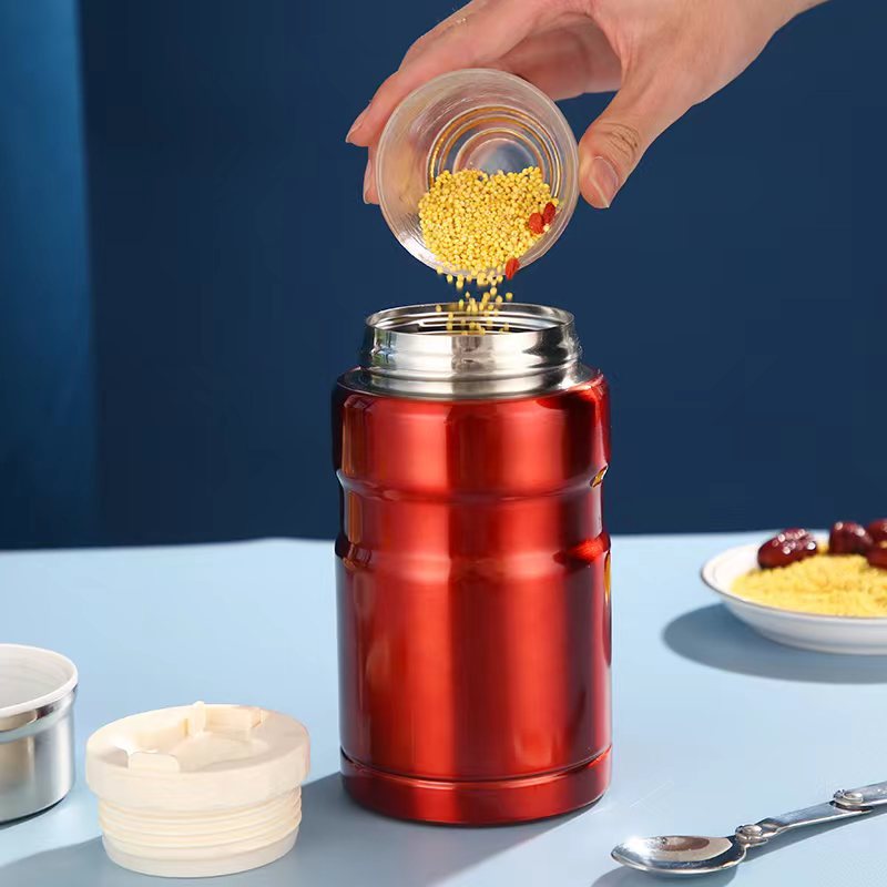 Thermal Lunch Box Food Container Stainless Steel Insulated Lunch Box Nursery Soup Cup Children Food Box Kitchen Accessories