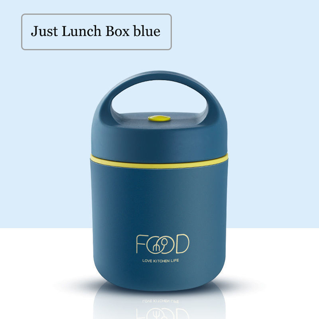 Portable Soup Thermal Jar 304 Stainless Steel Breakfast Food Double Insulated Lunch Box Picnic School Office Soup Cup Thermos