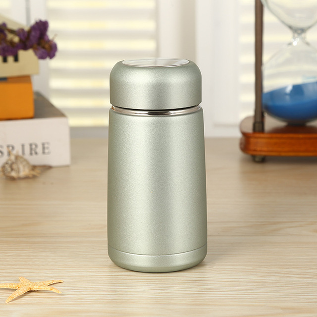 300ml Cute Mini Thermos Bottle Insulated Vacuum soup Cup Small Flask Travel Metal Tumbler for Tea  Water Coffee Children Kids School