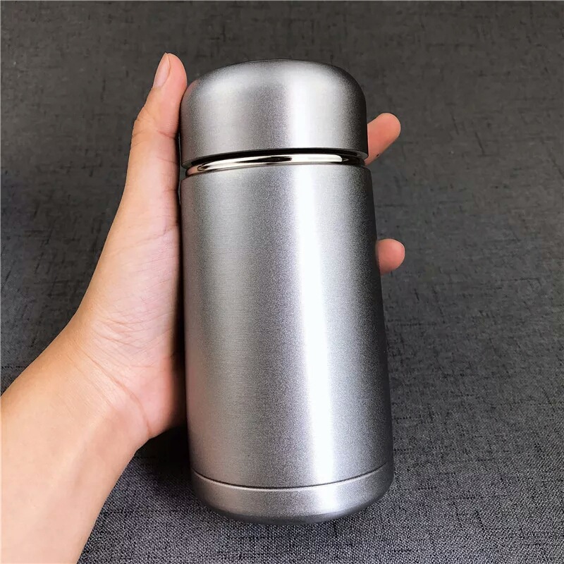 300ml Cute Mini Thermos Bottle Insulated Vacuum soup Cup Small Flask Travel Metal Tumbler for Tea  Water Coffee Children Kids School