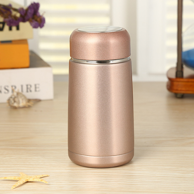 300ml Cute Mini Thermos Bottle Insulated Vacuum soup Cup Small Flask Travel Metal Tumbler for Tea  Water Coffee Children Kids School