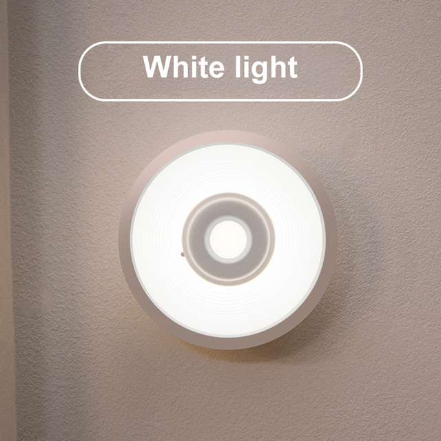 Night Light Smart Motion Sensor LED Night Lamp Battery Operated WC Bedside Lamp For Room Hallway Pathway Toilet Wall Lamp