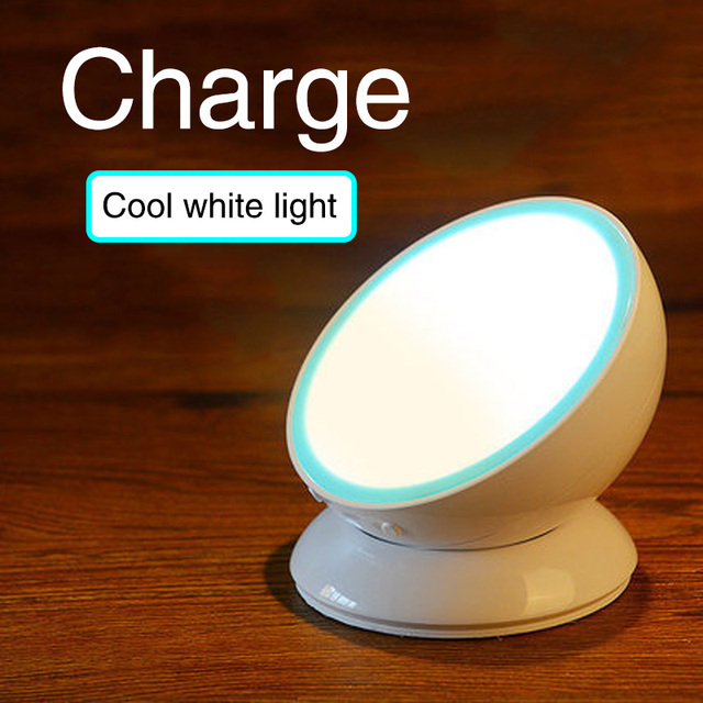 1pc USB Rechargeable Motion Sensor Activated Wall Light Night Light Induction Lamp For Closet Corridor Cabinet