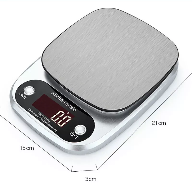 3KG/0.1G 10kg/1g Kitchen Household Food Electronic Scales Precision Platform Kitchen Scale Portable Digital Scale Jewelry Scales