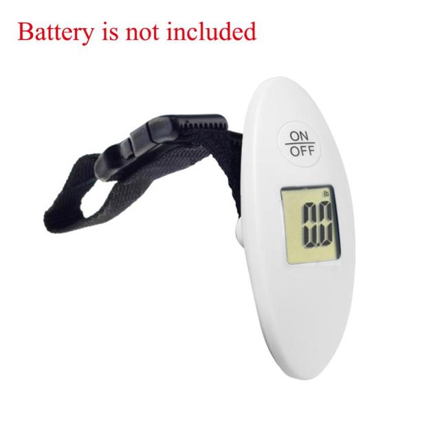 1Pc 40kg/100g LCD Digital Electronic Luggage Scale Portable Suitcase Scale Handled Travel Bag Weighting Fish Hook Hanging Scale