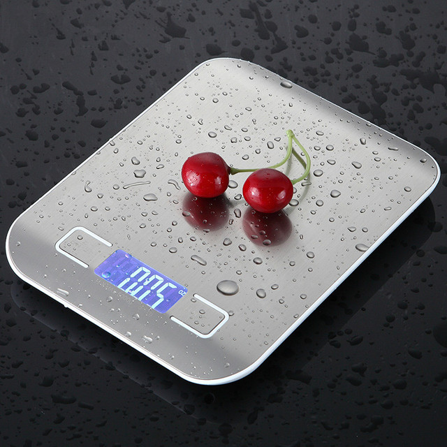 10/5Kg kitchen Digital food Scale Food Diet Postal  Baking Coffee Balance Measuring LCD Electronic Shipping Weight Scales tools