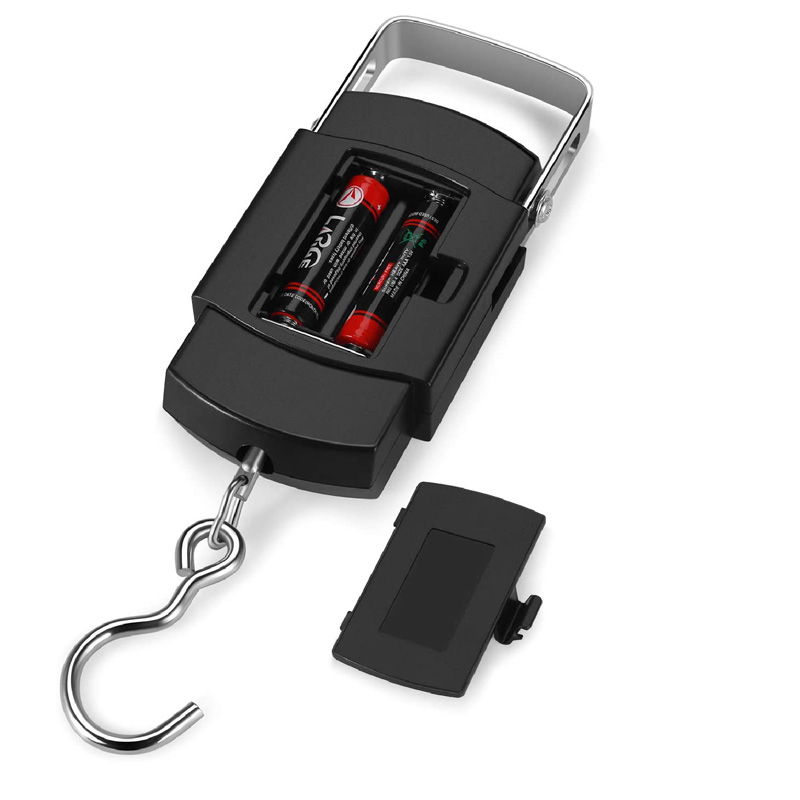 Digital Hanging Scales Electronic Portable Luggage Balance Battery Powered Hook with Backlight for Fishing Hunting Farm