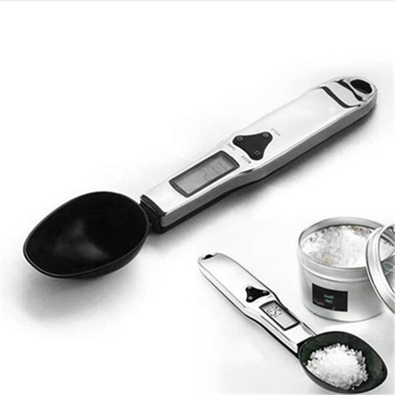 500g/0.1g Spoon Portable LCD Digital Kitchen Scale Measuring Spoon Gram Electronic Spoon Weight Volumn Food Scale Kitchen Tools