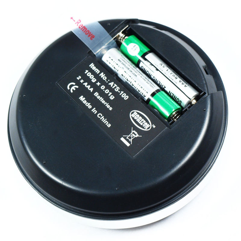 100g/0.01g High Precision Ashtray Electronic Scale Portable Jewelry MINI Palm Digital Pocket Carat Scale