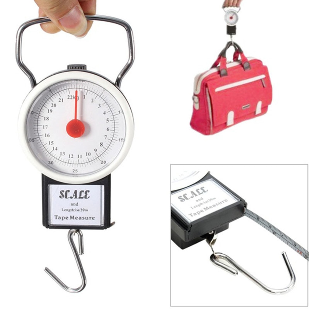 Mini Electronic Portable Digital Scale LCD Display Suitcase Travel Handheld Weighing Hanging Scale Fishing Balance
