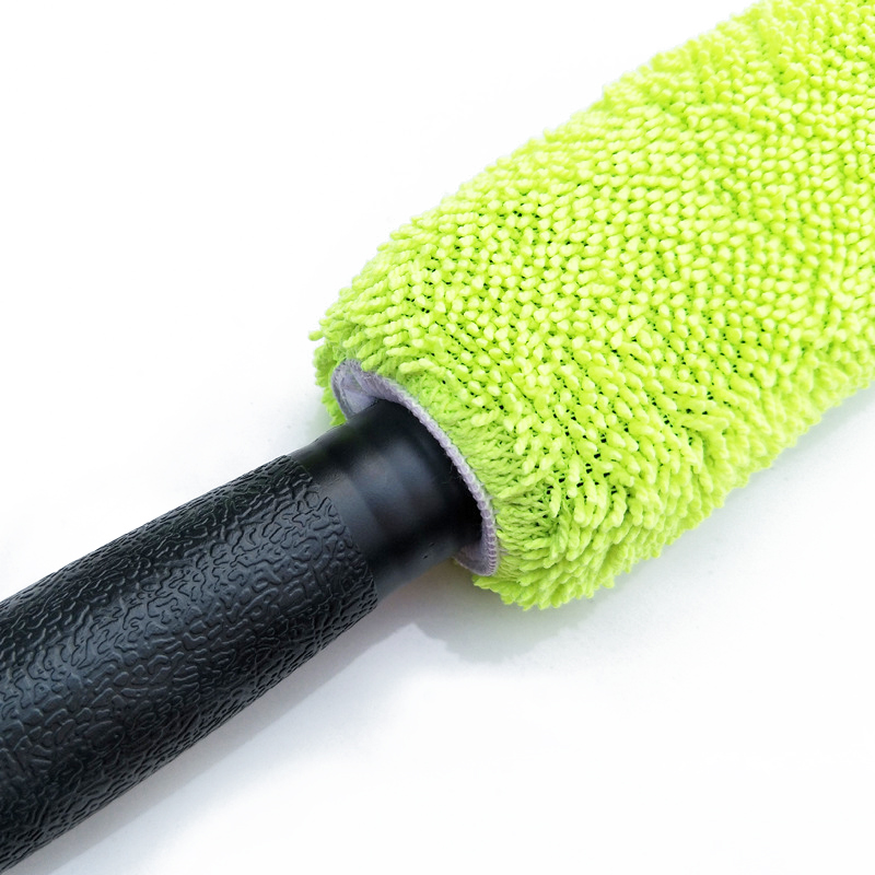 1PC Car Wash Detailing Car Cleaning Brush Microfiber Wheel Rim Brush For Car Trunk Motorcycle Auto Detailing Brush