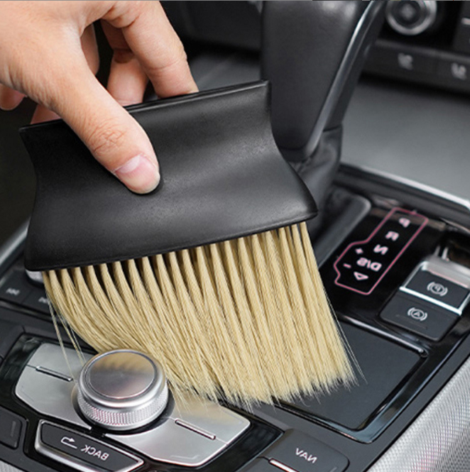 Car Air Outlet Cleaning Brush Dashboard Air Conditioner Detailing Dust Sweeping Tools Auto Interior Home Office Duster Brushes