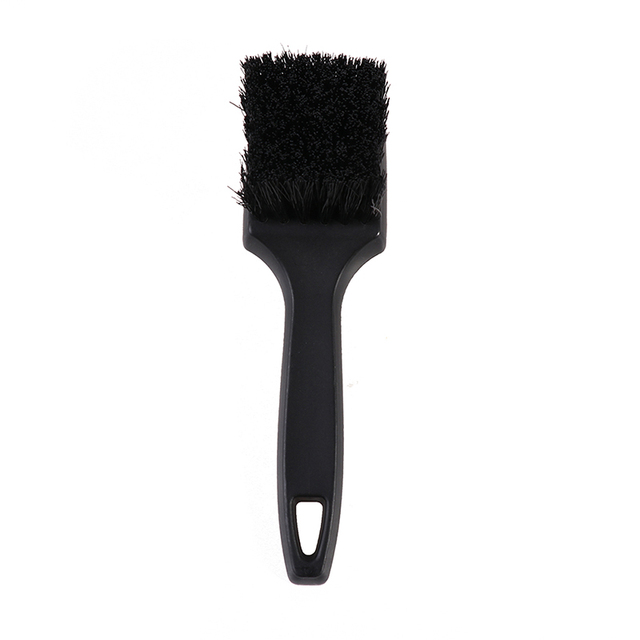 1 Pcs Car Tire Rim Brush Wheel Hub Cleaning Brushes Car Wheels Detailing Cleaning Accessories Black White Tire Car Washing Tool
