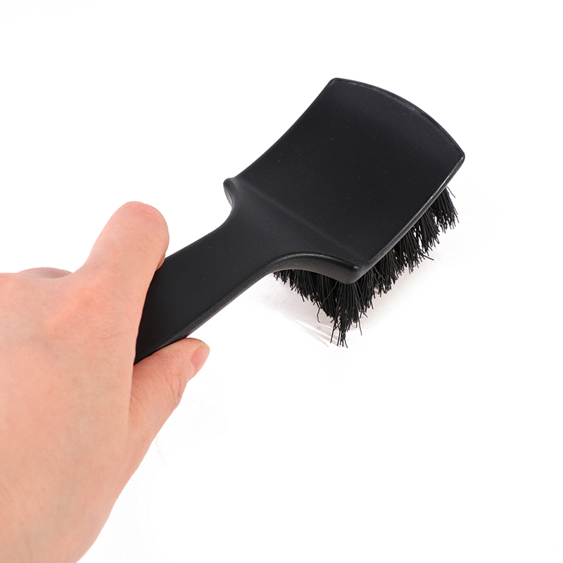1 Pcs Car Tire Rim Brush Wheel Hub Cleaning Brushes Car Wheels Detailing Cleaning Accessories Black White Tire Car Washing Tool