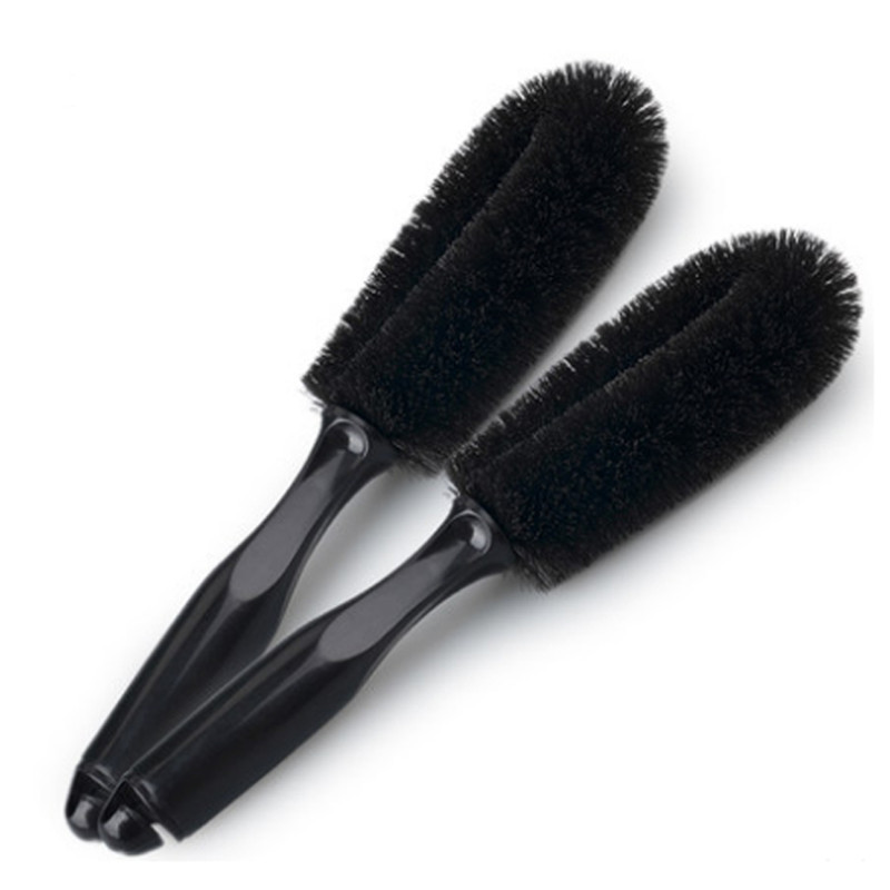 1PC Brush for cleaning the rim of cars plastic handle for removing dust and washing vehicles cars and motorcycles trucks