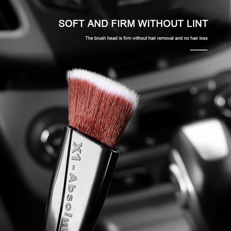 Car Cleaning Brush Dusting Remove Double Side For Air Conditioning Panel Gap Auto Wash Tools Car Meter Detailing Cleaner