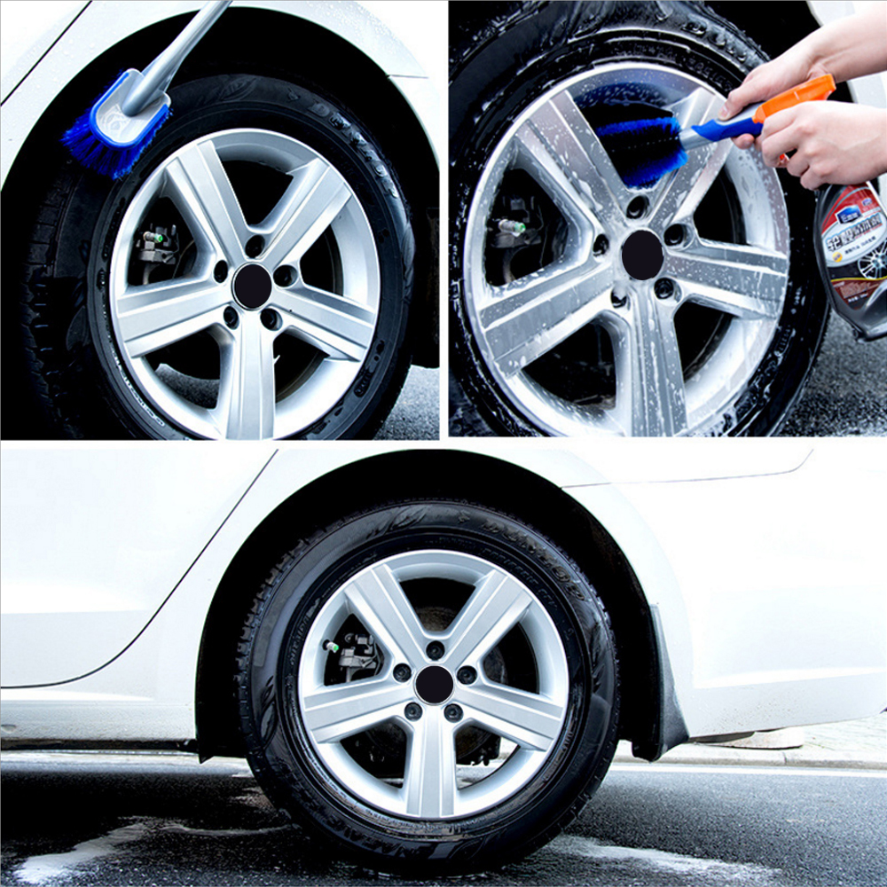 Multi-Functional Tyre Cleaning Brush Car Wheel Brush Car Dust Car Wash Car Detailing Car Washing Tool Combination Tool