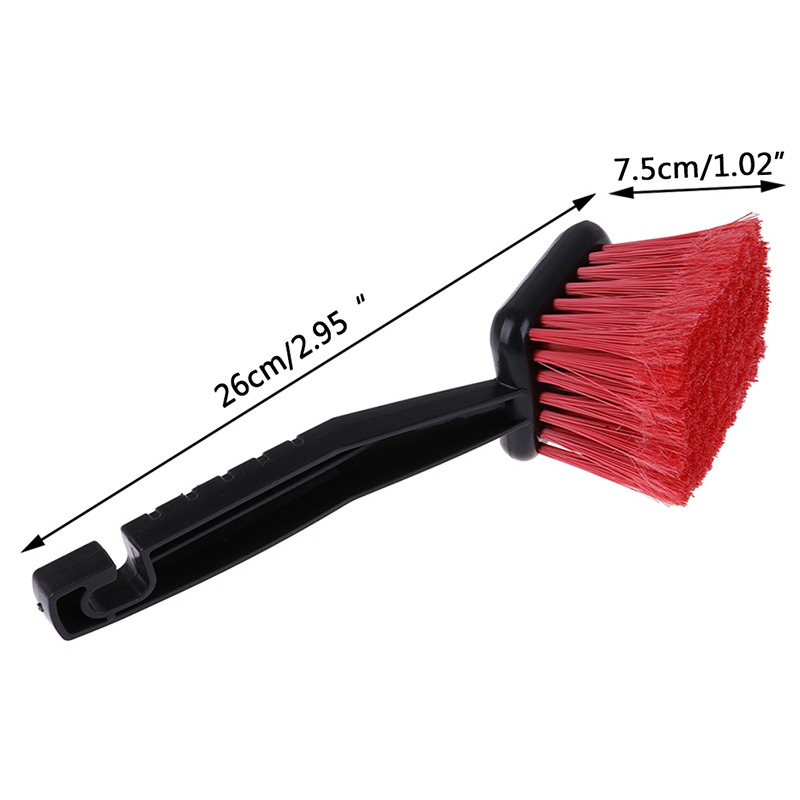 1PC Car Wheel Brush Tire Cleaner with Handle Washing Tools for Auto Detailing Motorcycle Cleaning