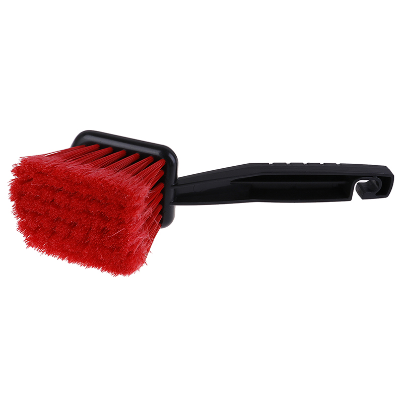 1PC Car Wheel Brush Tire Cleaner with Handle Washing Tools for Auto Detailing Motorcycle Cleaning