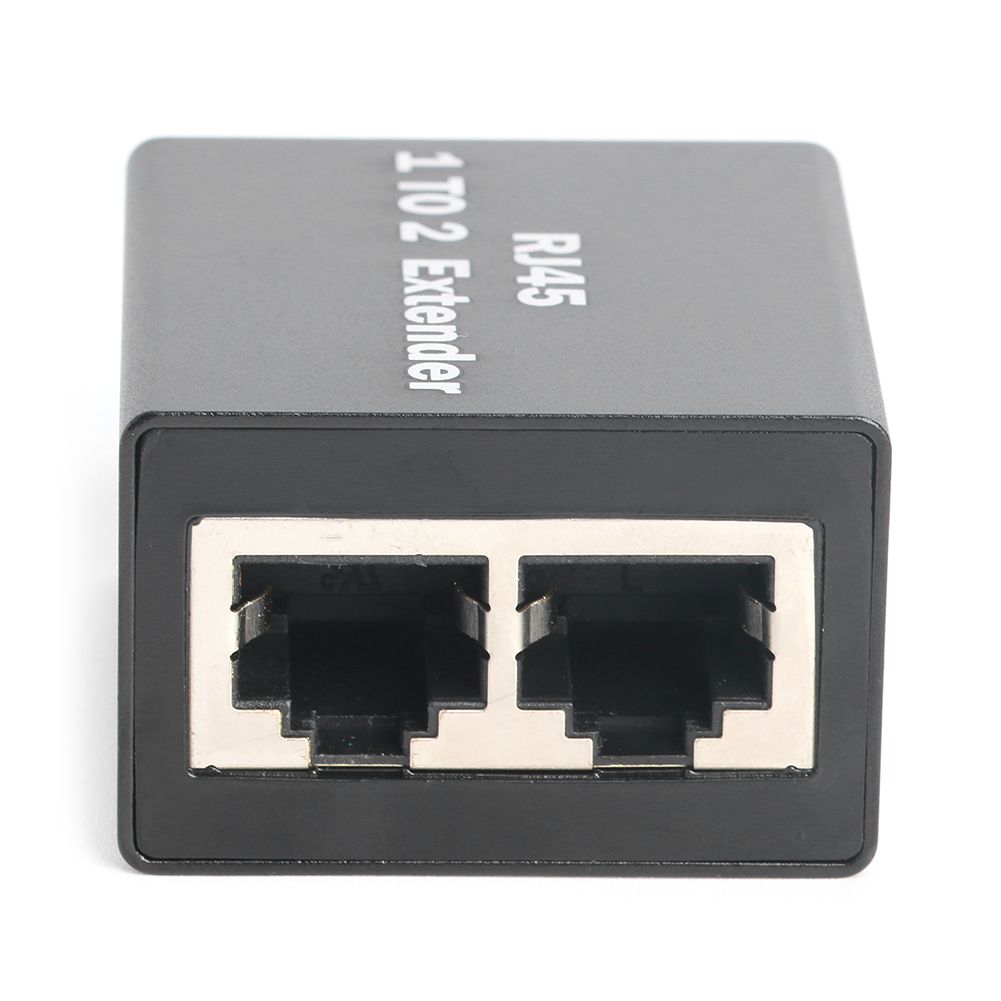 RJ45 Female Splitter Network Adapter Cable 1 To 2 Ways LAN Ethernet Extender for Household Computer Accessories
