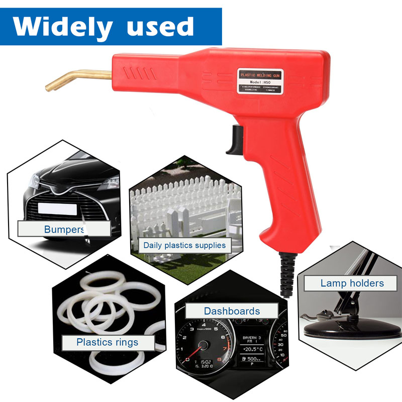 Plastic Welder Gun Hot Stapler Welding Machine Soldering Iron for Plastic Staple PVC Repairing Machine Car Bumper Repair Tools