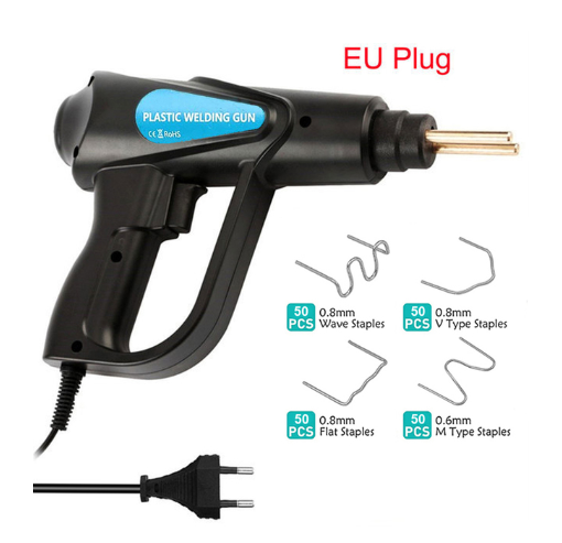 70W Stapler Plastic Welder Heat Gun Plastic Welding Machine Bumper Soldering Iron Staples Bumper Repair Car Tools Kit