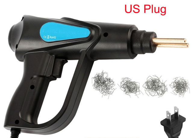 70W Stapler Plastic Welder Heat Gun Plastic Welding Machine Bumper Soldering Iron Staples Bumper Repair Car Tools Kit