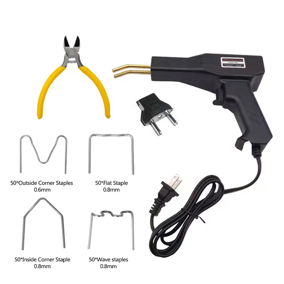 Plastic Welding Kit  Hot Stapler Machine Soldering for Plastic Staple Machine Garage Car Bumper Repair Tool