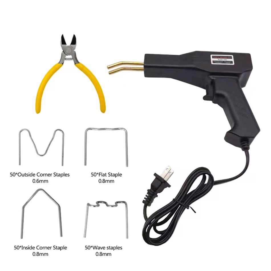Plastic Welding Kit  Hot Stapler Machine Soldering for Plastic Staple Machine Garage Car Bumper Repair Tool