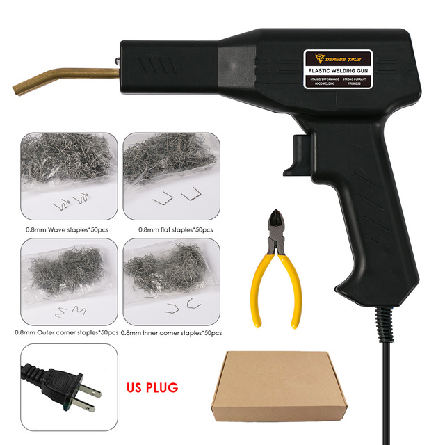 Plastic Welding Kit  Hot Stapler Machine Soldering for Plastic Staple Machine Garage Car Bumper Repair Tool