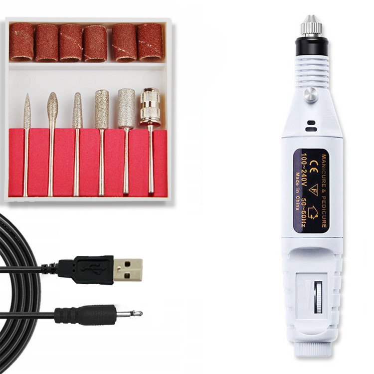 Electric USB Electric Nail polisher professional nail pedicure equipment