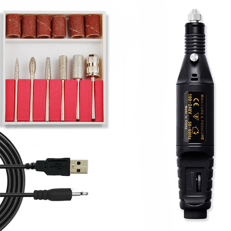 Electric USB Electric Nail polisher professional nail pedicure equipment