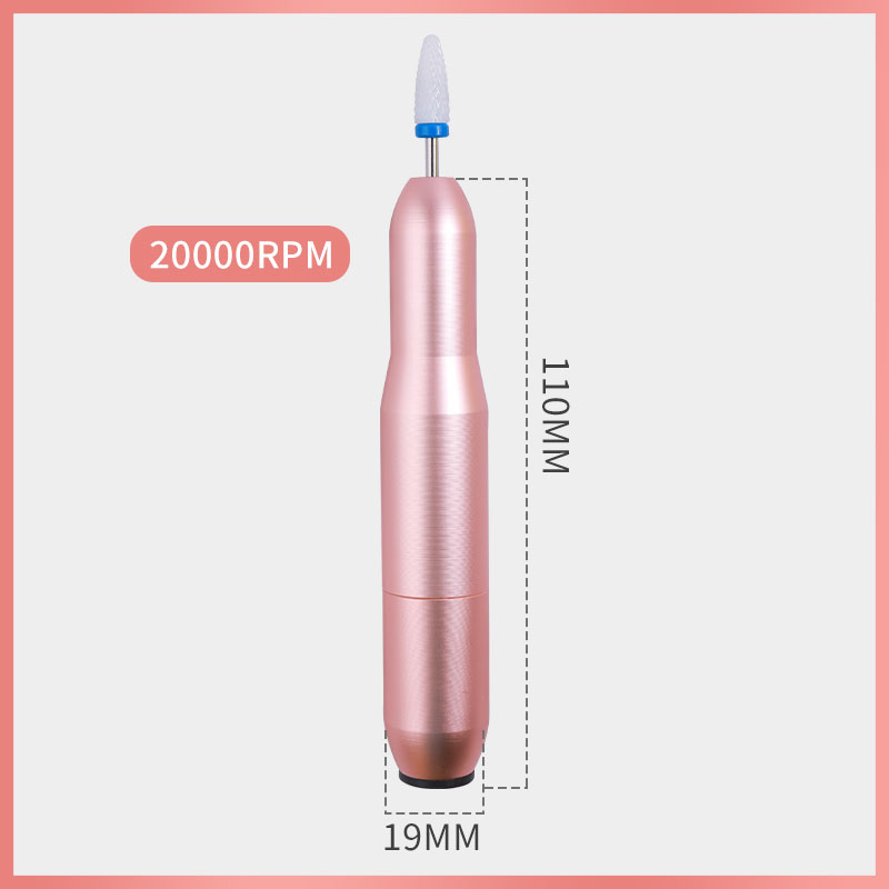 Nail Drill Machine Nail Polisher Professional Lathe Electric Nail File Sander Milling Cutter Set Salon Equipment Manicure Tool