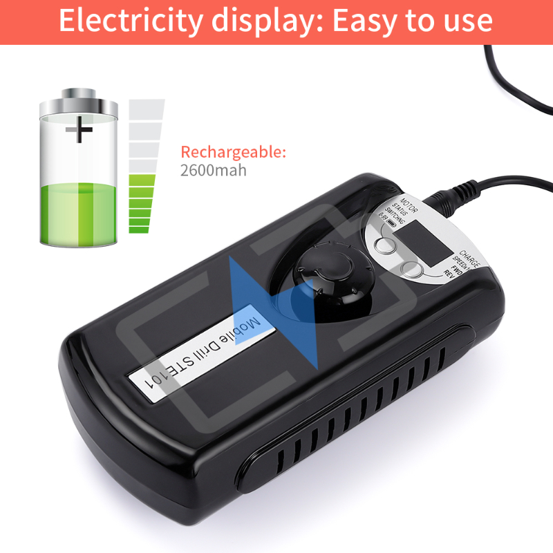Electric Nail Drill Machine Portable Rechargeable Pro Electric Manicure Nail File Pro Pedicure Nail Cutter With Display