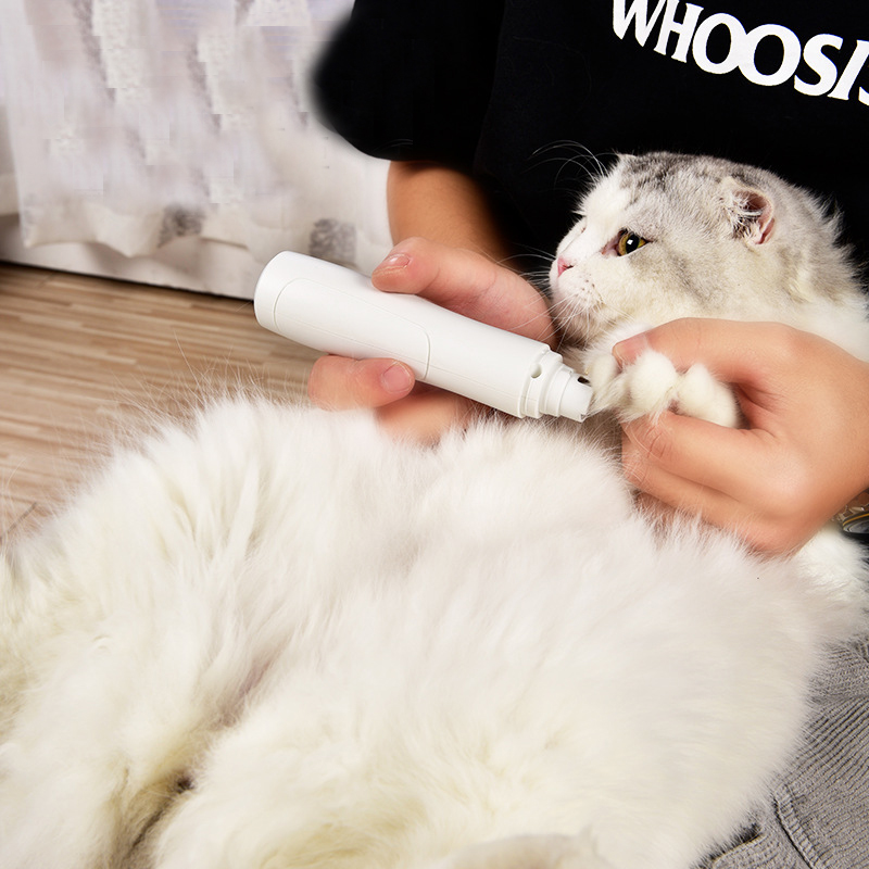 Adjustable Automatic Pet Nail Polisher For Cat Dog Electric  Nail Polisher USB Charging Professional Nail Clipper Pet Supplies