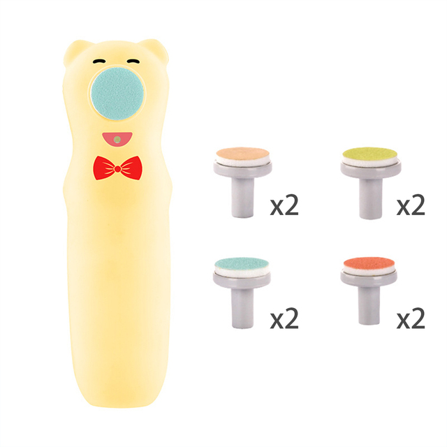 Baby Electric Nail Trimmer Baby Care Kit Kid Nail Polisher Tool Electric Nail Polisher Easy To Trim Nail Clippers for Newborn