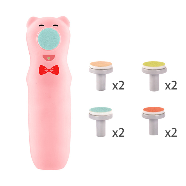 Baby Electric Nail Trimmer Baby Care Kit Kid Nail Polisher Tool Electric Nail Polisher Easy To Trim Nail Clippers for Newborn