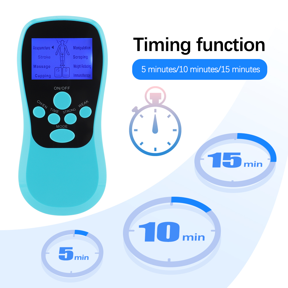 Electric Herald Tens Machine Acupuncture Body Massage Digital Therapy Massager Muscle Stimulator Electrostimulator