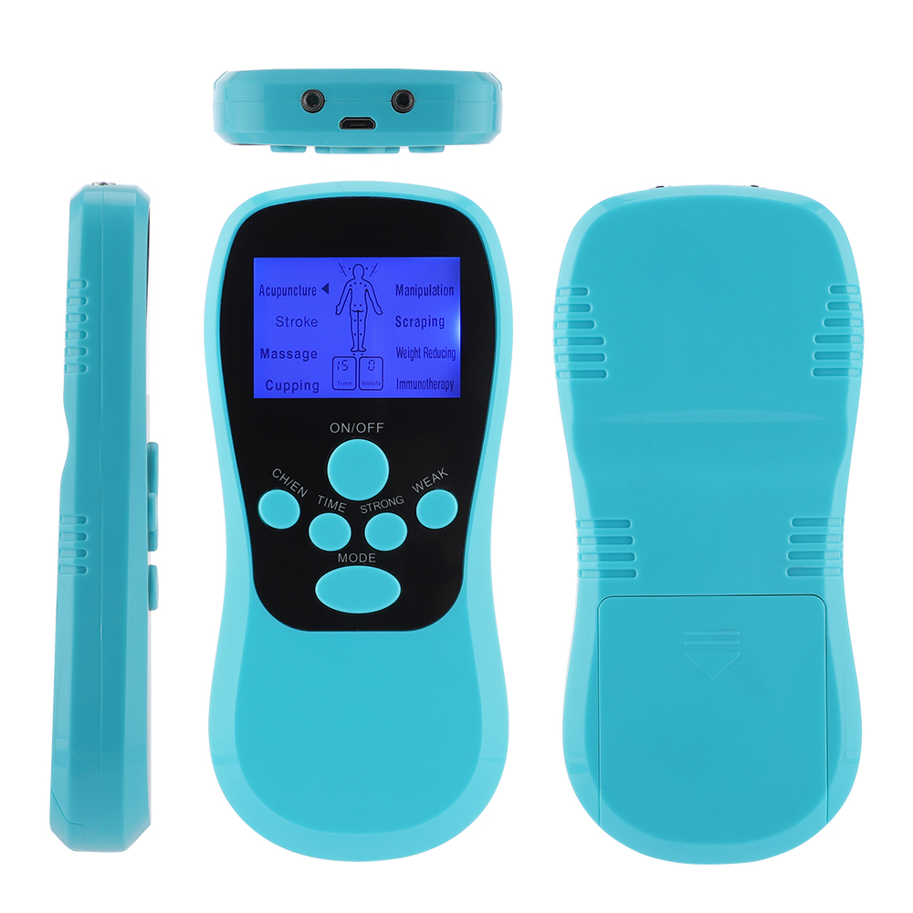 Electric Herald Tens Machine Acupuncture Body Massage Digital Therapy Massager Muscle Stimulator Electrostimulator