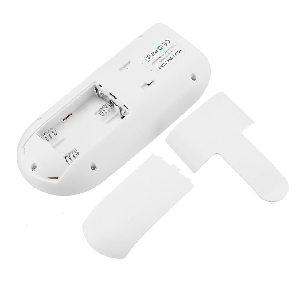 Electric Stimulation Tens Machine Unit 4 Electrodes Pads Pain Relief Digital Therapy Massager EMS Electroestimulador