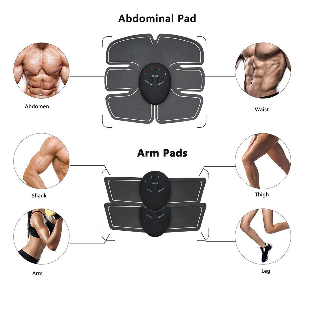 EMS Hip Abdominal Arm Muscle Stimulator Unit Electric Therapy Machine Electronic Muscle Stimulator Tens  Muscle Stimulation